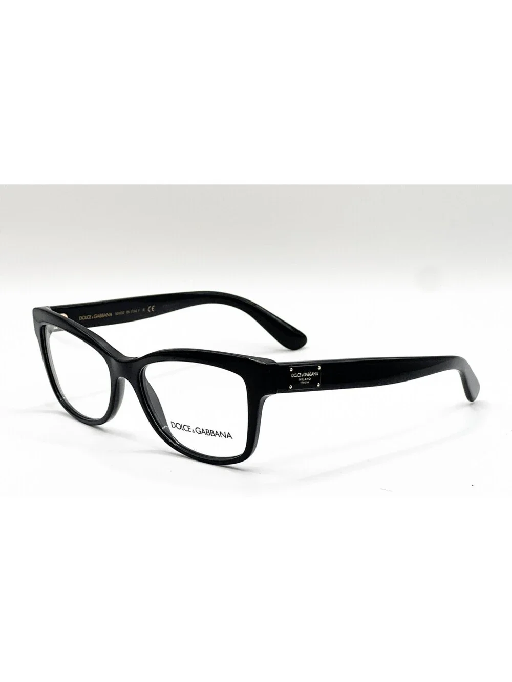 Dolce & Gabbana DG3254 501 Black Cat Eye Authentic Eyeglass Frames 52-16-140